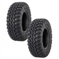 Garvee Heavy Duty 8-Ply Radial UTV/ATV Tires Set of 2 - 32x10R14 - 16mm Deep Grip - 1172 lbs Load Capacity - Reinforced Sidewall Armor - Off-Road Utility Tire for Medium-Hard Terrain - AT32x10R14-8PR TL Northern Lights A/T
