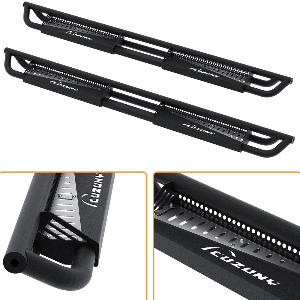 Garvee Heavy-Duty Crew Cab Side Steps - Sturdy Running Boards Compatible with 2015-2026 Ford F150 & 2017-2026 Ford F250 F350 Super Duty, Wide Step Platform, Easy Installation