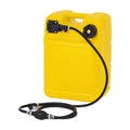 Garvee 24L Portable Marine Fuel Tank for Outboard Engines – Durable Plastic – Advanced Leak-Proof, Corrosion & High Temp Resistant – Vented Cap, Fuel Gauge, I-Shaped Handle – Ideal for Boats, Kayaks, Canoes – Automotive Repair Tool – Color: Yellow (RAL
