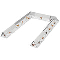 Garvee Metal Chicken Tunnel Run with Corner Frames - Large 236" x 157" Modular Outdoor Poultry Enclosure with 3 Weather-Resistant Covers & Ground Staples for Hens, Ducks & Rabbits (Black)