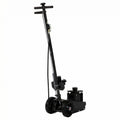 Garvee 35 Ton Air Hydraulic Floor Jack – Heavy Duty, Low Profile 10"-21.19" – Dual Power (Air/Manual), 77,000 lbs Capacity – 4 Lift Adapters, 46" Adjustable Handle, for Trucks, Tractors – Model 8022-2, Black