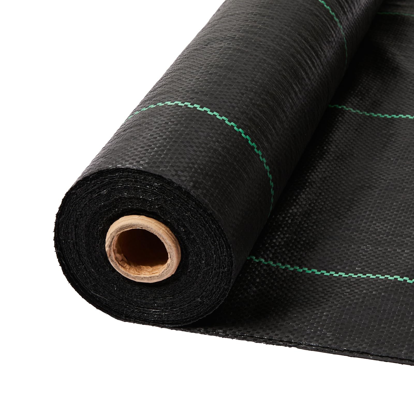 Garvee 6FT x 100FT 3.2oz Garden Weed Barrier Fabric, Heavy Duty Weed Blocker Cloth with High Permeability, Landscape Geotextile for Driveway Path Ground Cover Weed Control Mat