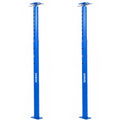 Garvee Heavy Duty Adjustable House Floor Jack Posts, 2 Pack - 53-93in Height, 18,000 lbs Capacity - Basement Joist Beam Leveling & Lifting Support for Construction, Blue, 53-93in