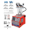 Garvee Fuel Injector Tester & Cleaner, 3-in-1 100W Ultrasonic, Resistance/Flow/Pulse Test, Adjustable 0.1-25ms Pulse Width, for 4 Cylinder Gasoline Engines, Auto Repair Tool
