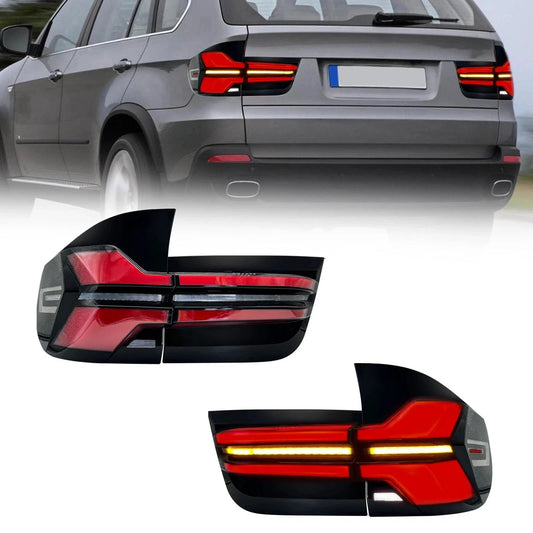 Garvee 2X LED Tail Lights Rear Turn Signal Lamps For BMW X5 E70 2007-2013 Left & Right