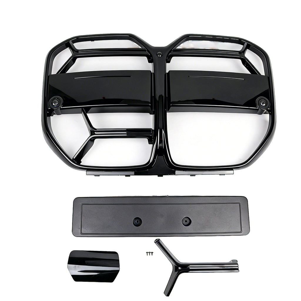 Garvee Select Car Grille Guard – Glossy Black Front Bumper Protector – Easy Install, Durable Finish, Anti-Debris Tuning Accessory, Global Fit, Custom Exterior Styling – Color: Glossy Black
