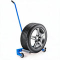 Garvee Heavy Duty Adjustable Tire Wheel Dolly – 330lbs Capacity, 23.5"-43.5" Width, 8in 360° Rollers – For Semi Truck, Large Vehicle, SUV, ATV, RV, Trailer – Material Handling – Blue