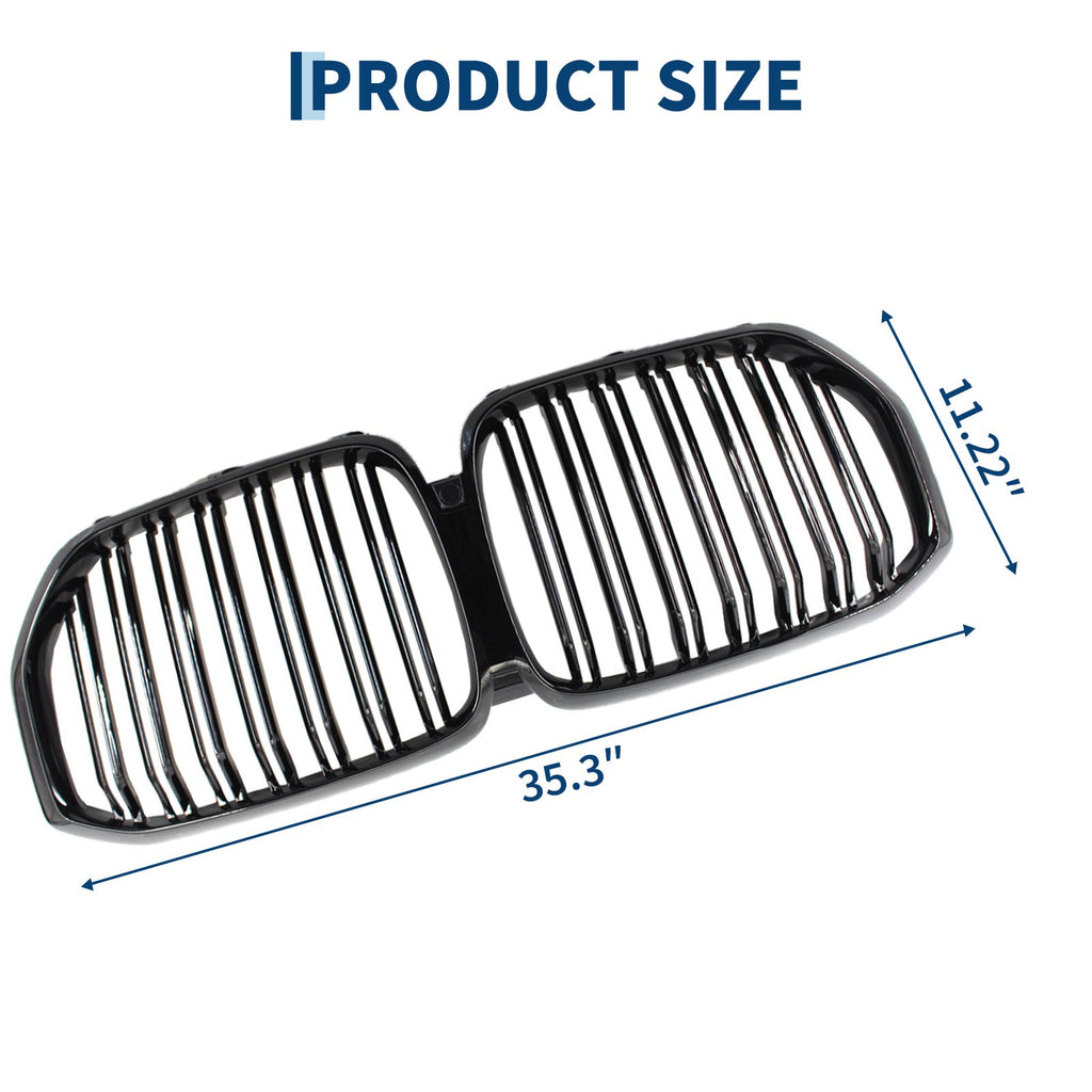 Garvee Universal Car Front Bumper Grille Guard, Heavy Duty Radiator Protective Mesh Cover, Anti-Debris Engine Protection Grill Mesh, Exterior Upgrade Automotive Accessories, Fits Most Cars & Sedans