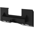 Garvee 1/4" Universal Skid Steer Mount Plate, 46" x 18" Steel Quick Attach Plate with 2" Receiver