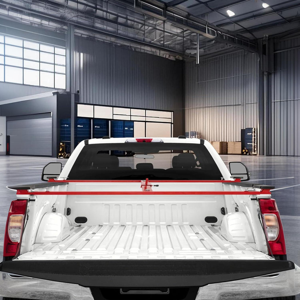Garvee Truck Bed Lifter Box for Pickups Trucks, Heavy-Duty Truck Bed Lift Support 800 LBS Weight Capacity and Capacity Works On Beds, Red Black