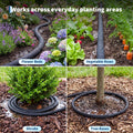 Garvee Flat Soaker Hose for Flower Beds & Vegetable Rows, 75 FT Linkable Drip Hose with Flexible, Kink-Resistant and Leakproof Design