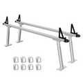Garvee Truck Rack, 71" Aluminum Ladder Rack for Truck, 800lbs Capacity With 8 Non-Drilling C-Clamps, Heavy Duty Truck Bed Rack Two-Bar Set