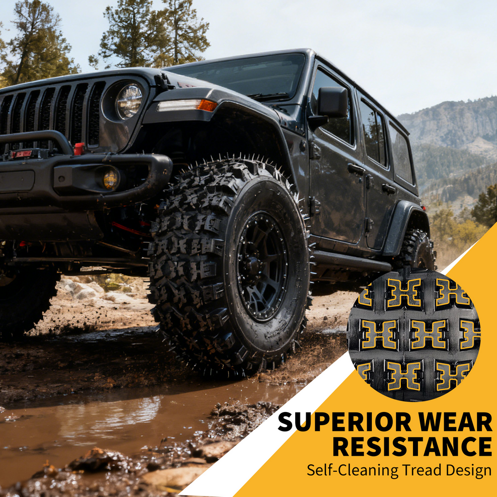 Garvee 20x11x9 ATV Tires 2 Pack Tubeless All Terrain for Trail Desert Mud Dirt Street Sand 6PR Black