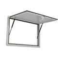 Garvee Concession Window Aluminum Alloy Food Truck Window With Door Handle For BBQ Trailer Mobile Catering 36x36 Inch