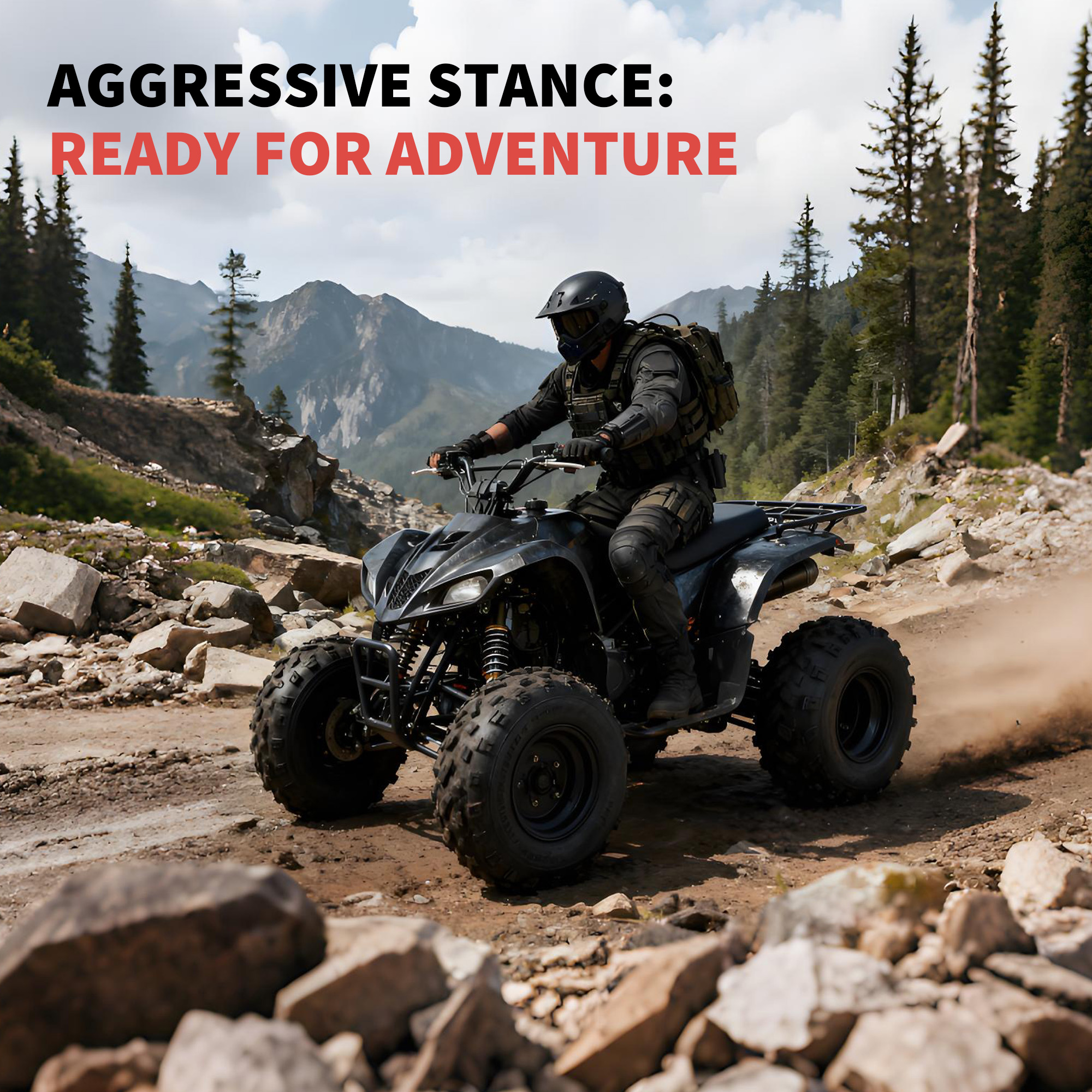 Garvee 20x11x9 ATV Tires 2 Pack Tubeless All Terrain for Trail Desert Mud Dirt Street Sand 6PR Black